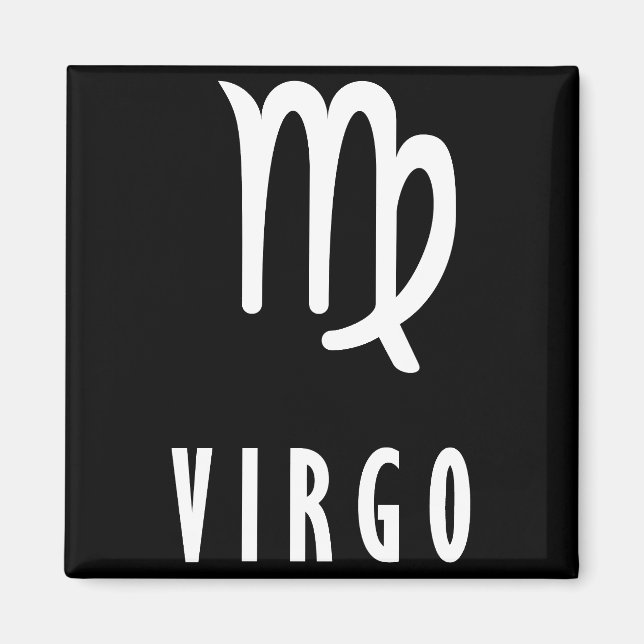 Íman Virgo zodiac (Frente)