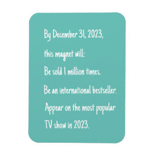 Íman Visão Azul do Céu Engraçado