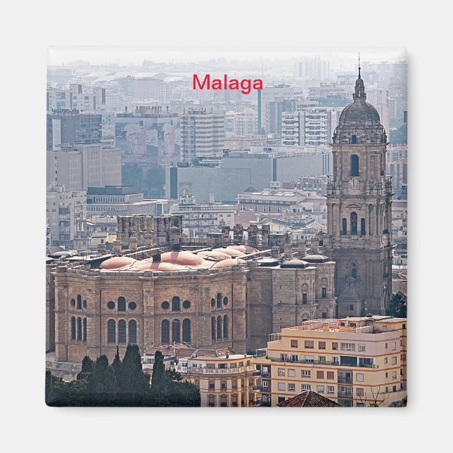 Íman Visão da Catedral de Málaga (Frente)