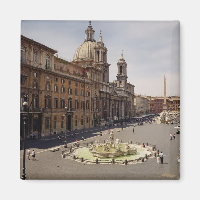 Íman Visão da piazza (Frente)