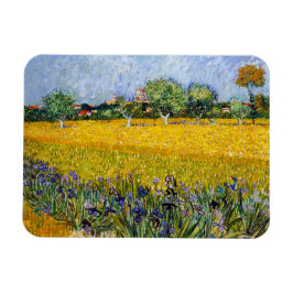 Íman Visão de Arles com a tinta de Vincent van Gogh em 