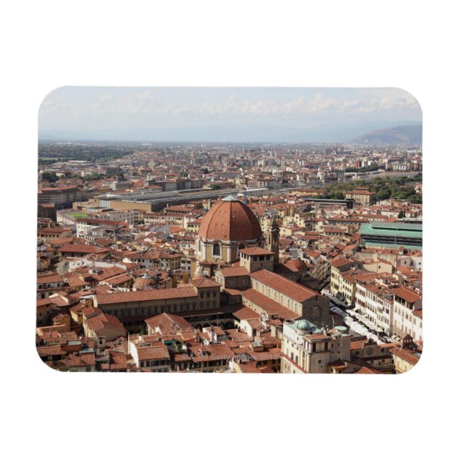 Íman Visão de Florença, Itália do topo da lista (Horizontal)