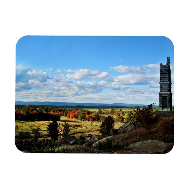 Íman Visão de Gettysburg de Little Round Top (Horizontal)