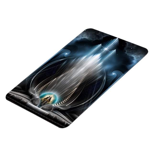 Íman Visão Do Imperial View Photo Magnet (Left Side)