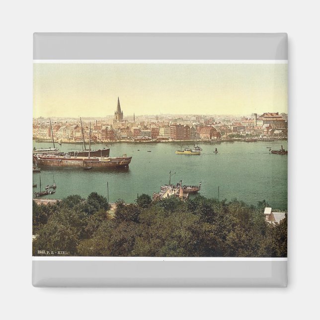 Íman Visão geral, Kiel, Schleswig-Holstein, Alemanha cl (Frente)