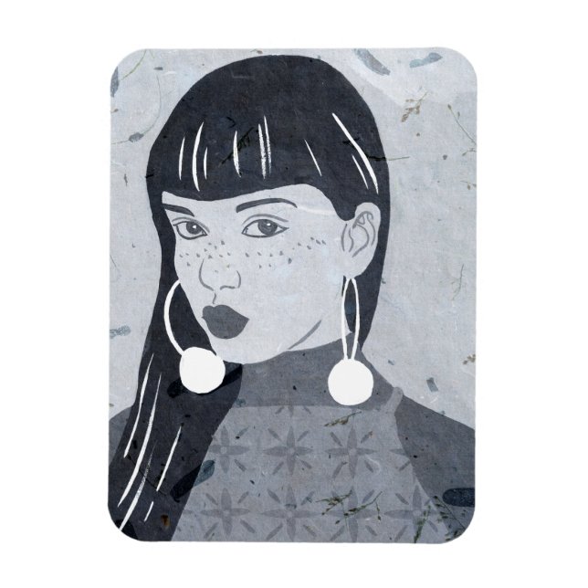 Íman Visão Noturna do Retrato (Vertical)