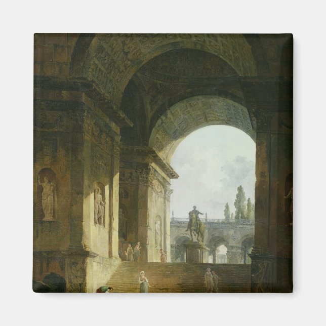 Íman Visão pitoresca do Capitólio (Frente)