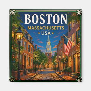 Íman 🍁 Visita Histórica a Boston Massachusetts 🍁