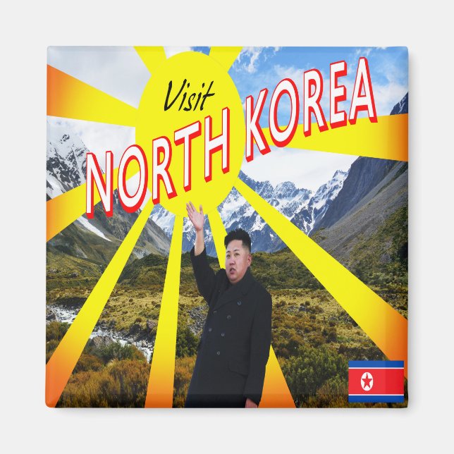 Íman Visite a Coreia do Norte (Frente)