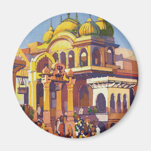 Íman Visite a Índia Muttra