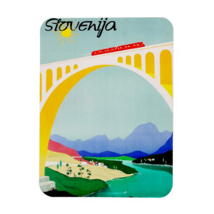 Íman Visite Eslovênia Verde, Boutique, Diversa