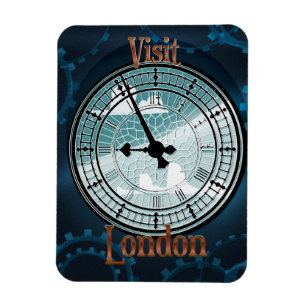 Íman Visite o pôster de viagem vitoriano de Londres