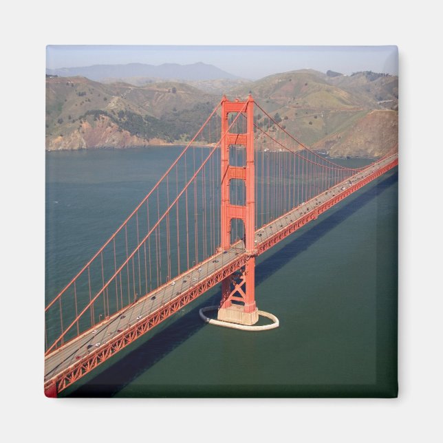 Íman Vista aérea da Golden Gate Bridge nos 2 (Frente)
