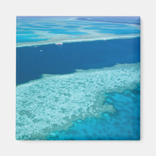 Íman Vista aérea da Grande Barreira de Coral pela