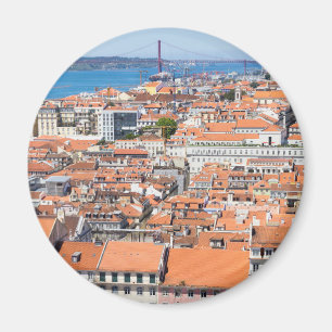 Íman Vista aérea de Lisboa, Portugal