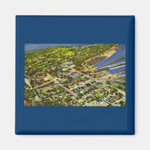 Íman Vista aérea de Marquette, Michigan