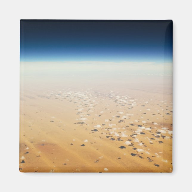 Íman Vista aérea de um deserto (Frente)