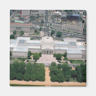 Íman Vista aérea do National Gallery da arte