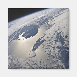 Íman vista Alto-oblíqua da península de Gaspe