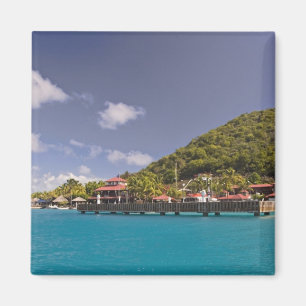 Íman Vista cêntrica da Virgem do Clube de Yacht Bitter