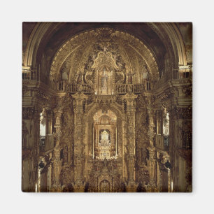 Íman Vista da capela e do altar alto