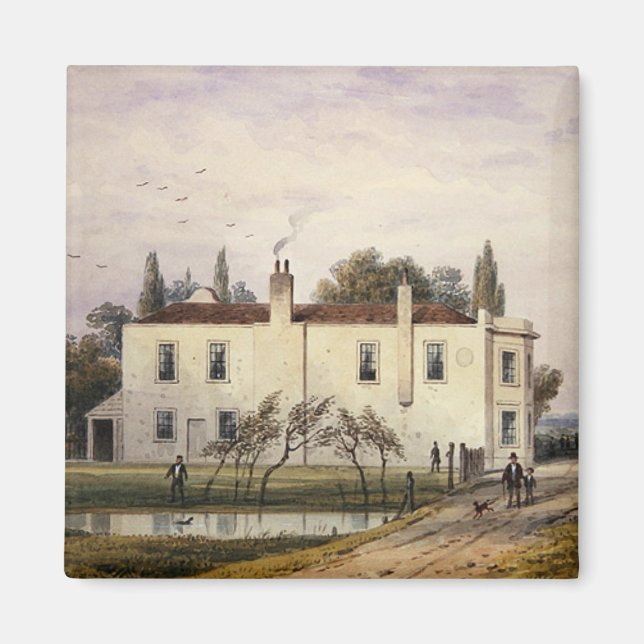 Íman Vista da Casa de Copenhaga, 1853 (Frente)