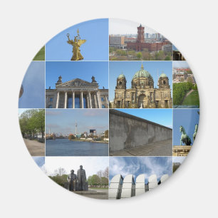 Íman Vista da cidade de Berlim na Alemanha