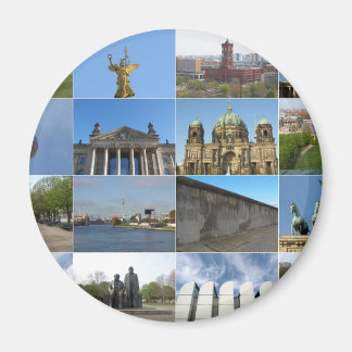 Íman Vista da cidade de Berlim na Alemanha