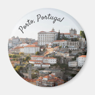 Íman Vista da cidade do Porto, foto de viagem em Portug