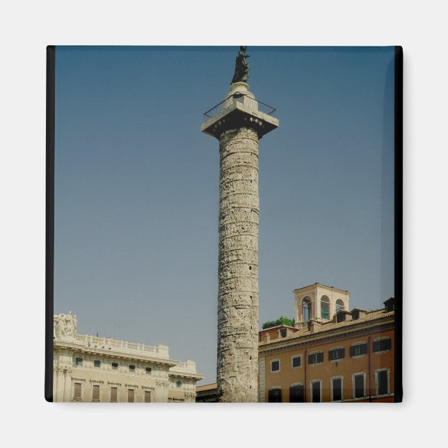 Íman Vista da Coluna de Trajan, 113 AD (Frente)