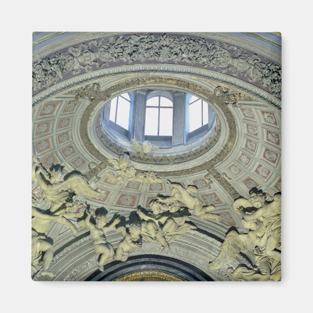 Íman Vista da cupola com músicos de anjo (Frente)