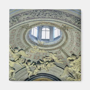 Íman Vista da cúpula com músicos do anjo