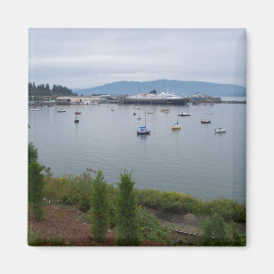 Íman Vista da doca da rua de Taylor