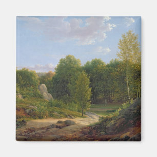 Íman Vista da floresta de Fontainebleau, 1829