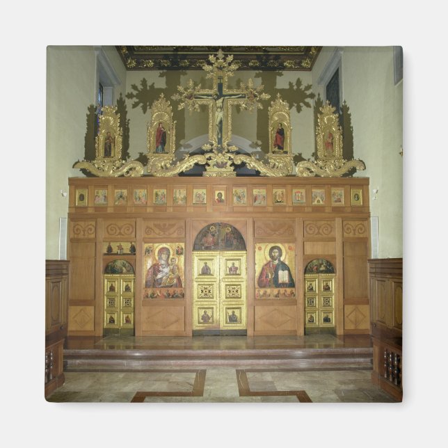 Íman Vista da Iconostase, 1641 (foto) (ver 137901 (Frente)