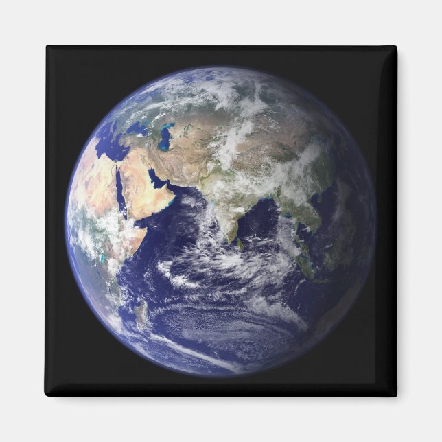 Íman Vista da Terra do espaço (Frente)