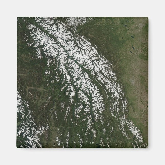 Íman Vista das Montanhas Rochosas (Frente)