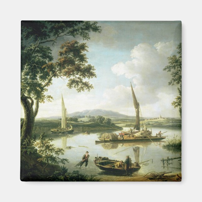 Íman Vista das Tâmisas de Keen Edge Ferry (Frente)