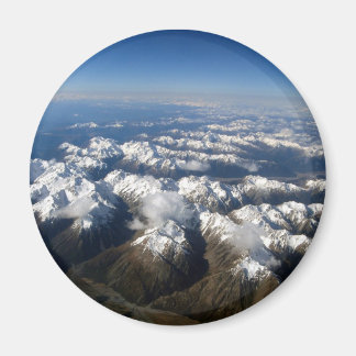 Íman Vista de Céu das Montanhas do Sul da Nova Zelândia