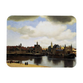 Íman Vista de Delft por Johannes Vermeer