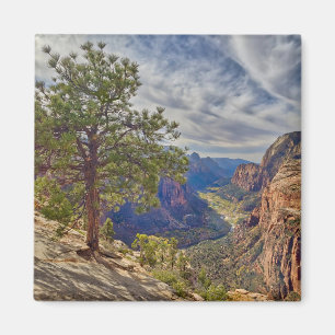 Íman Vista de Desfiladeiro Zion a partir de Anjos