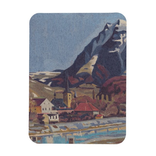 Íman Vista de Dolný Kubín por Arnold Peter Weisz (Vertical)
