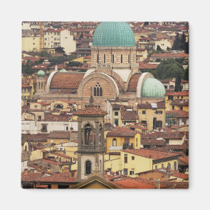 Íman Vista de Florença, Itália da Piazza