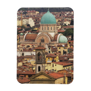 Íman Vista de Florença, Itália da Piazza
