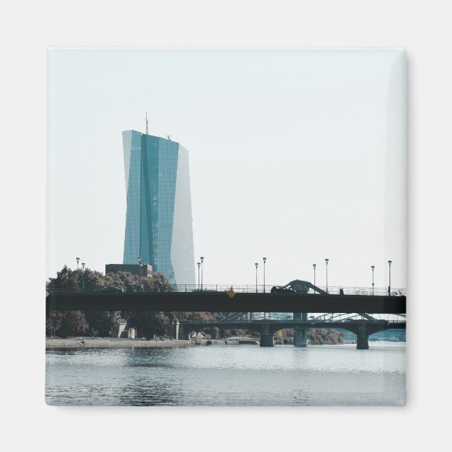 Íman Vista de Frankfurt (Frente)