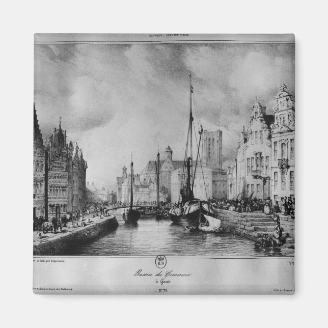 Íman Vista de Gand (Frente)