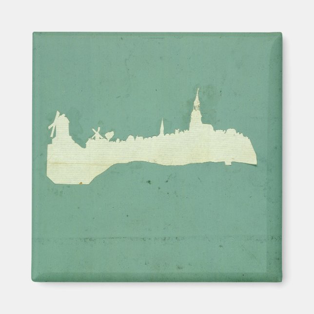 Íman Vista de Hamburgo (Frente)