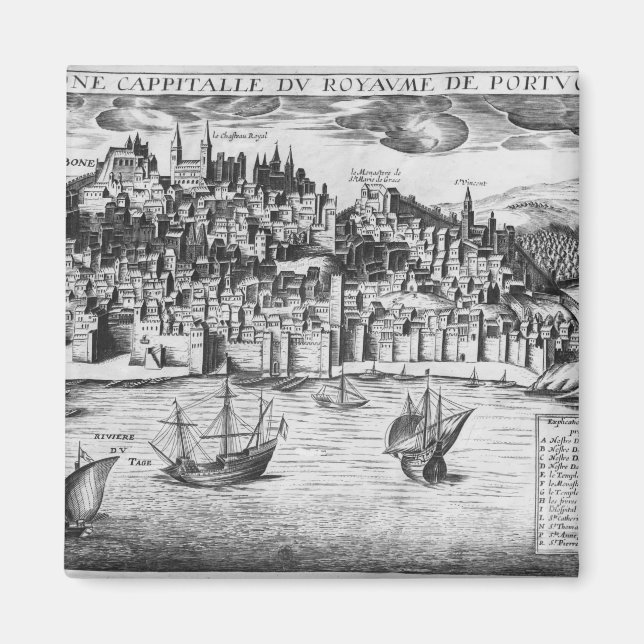 Íman Vista de Lisboa (Frente)