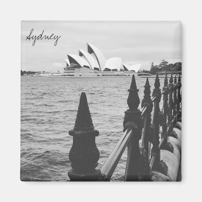 Íman vista de ópera sydney (Frente)