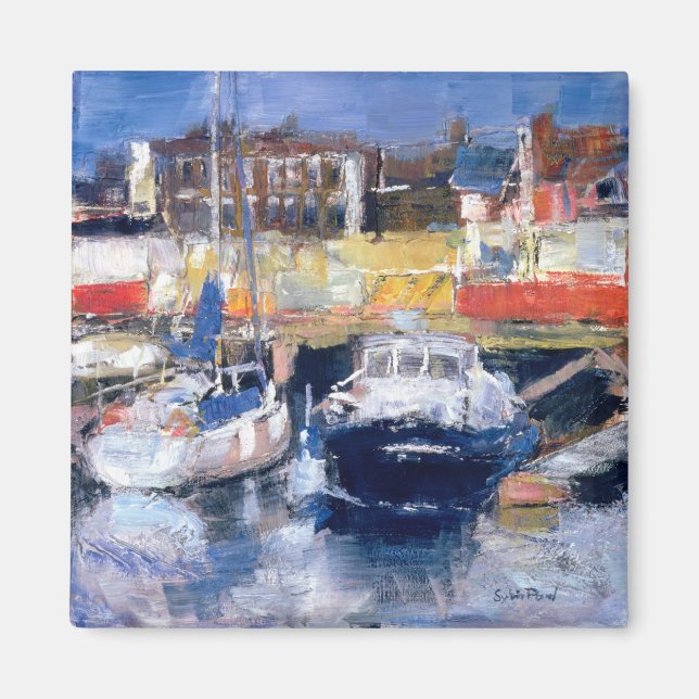Íman Vista de Porto de Lowestoft (Frente)